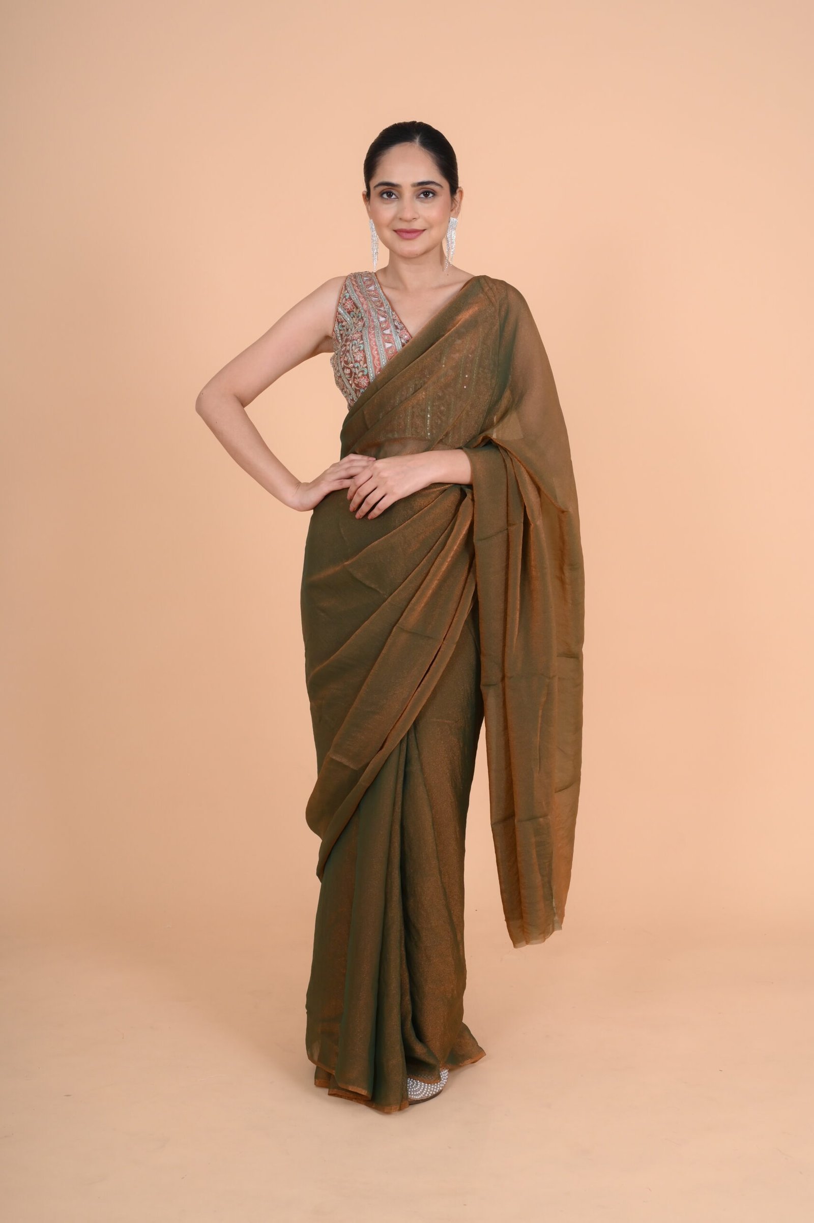 HUMSAFAR+COSMOS SAREE