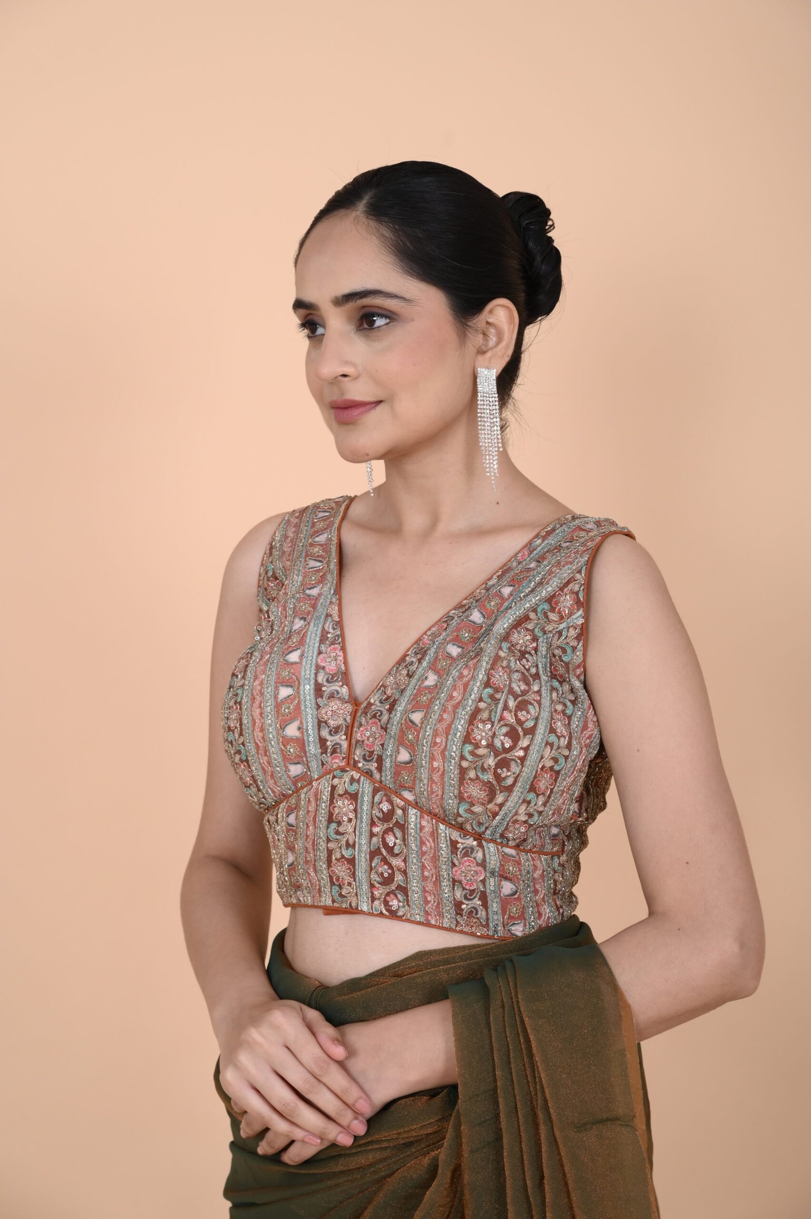 HUMSAFAR+COSMOS SAREE - Image 2