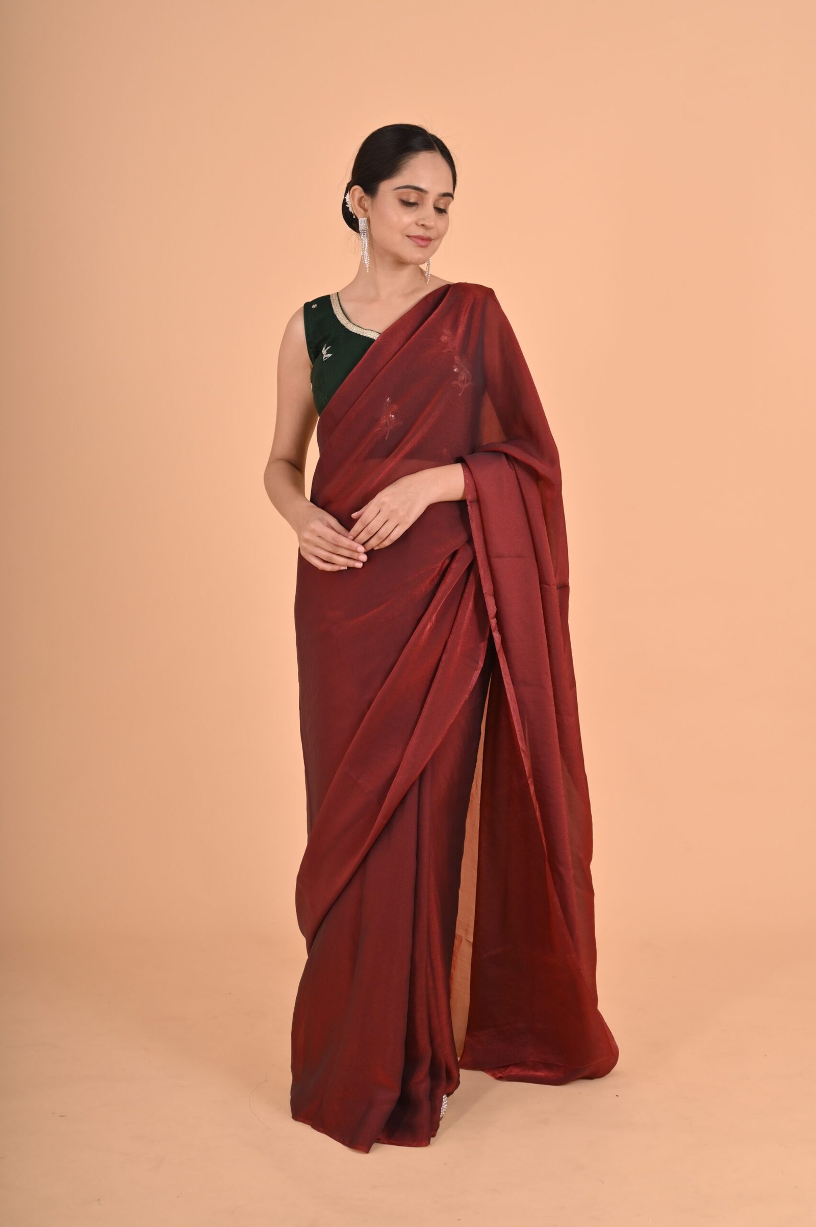 SUMANGLA+COSMOS SAREE - Image 4