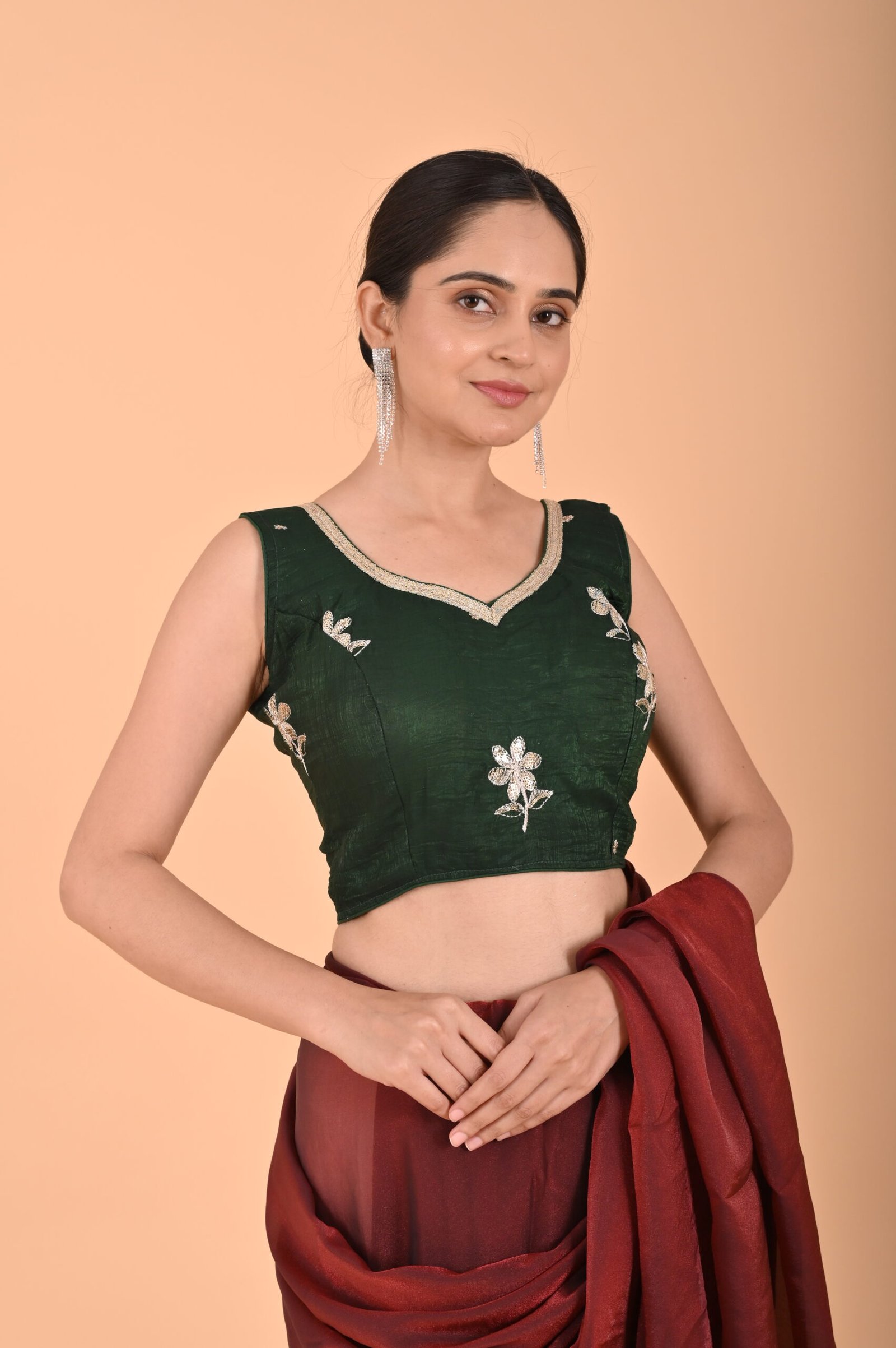 SUMANGLA+COSMOS SAREE - Image 5