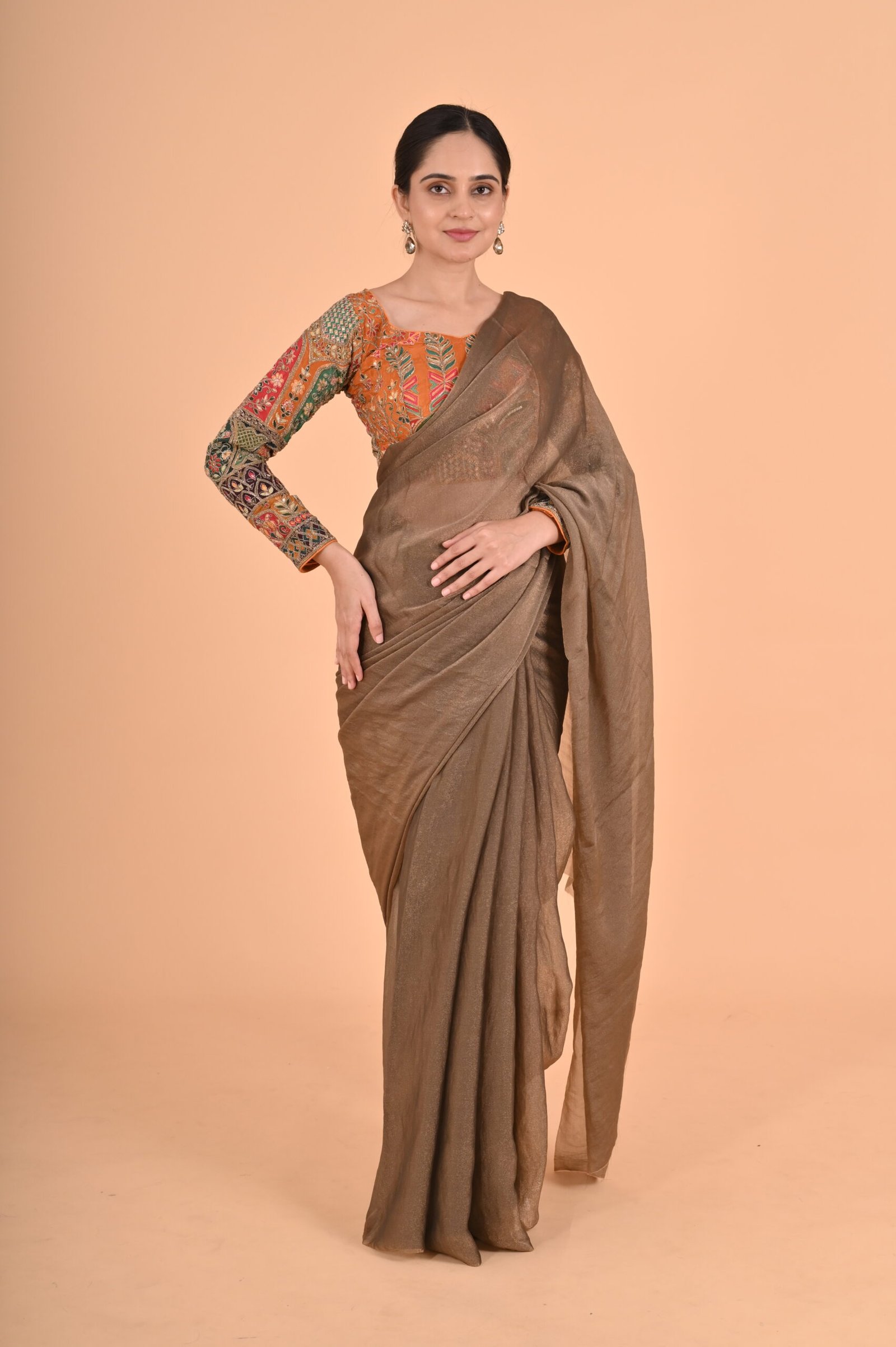 SETHANI+FENDY SAREE - Image 4