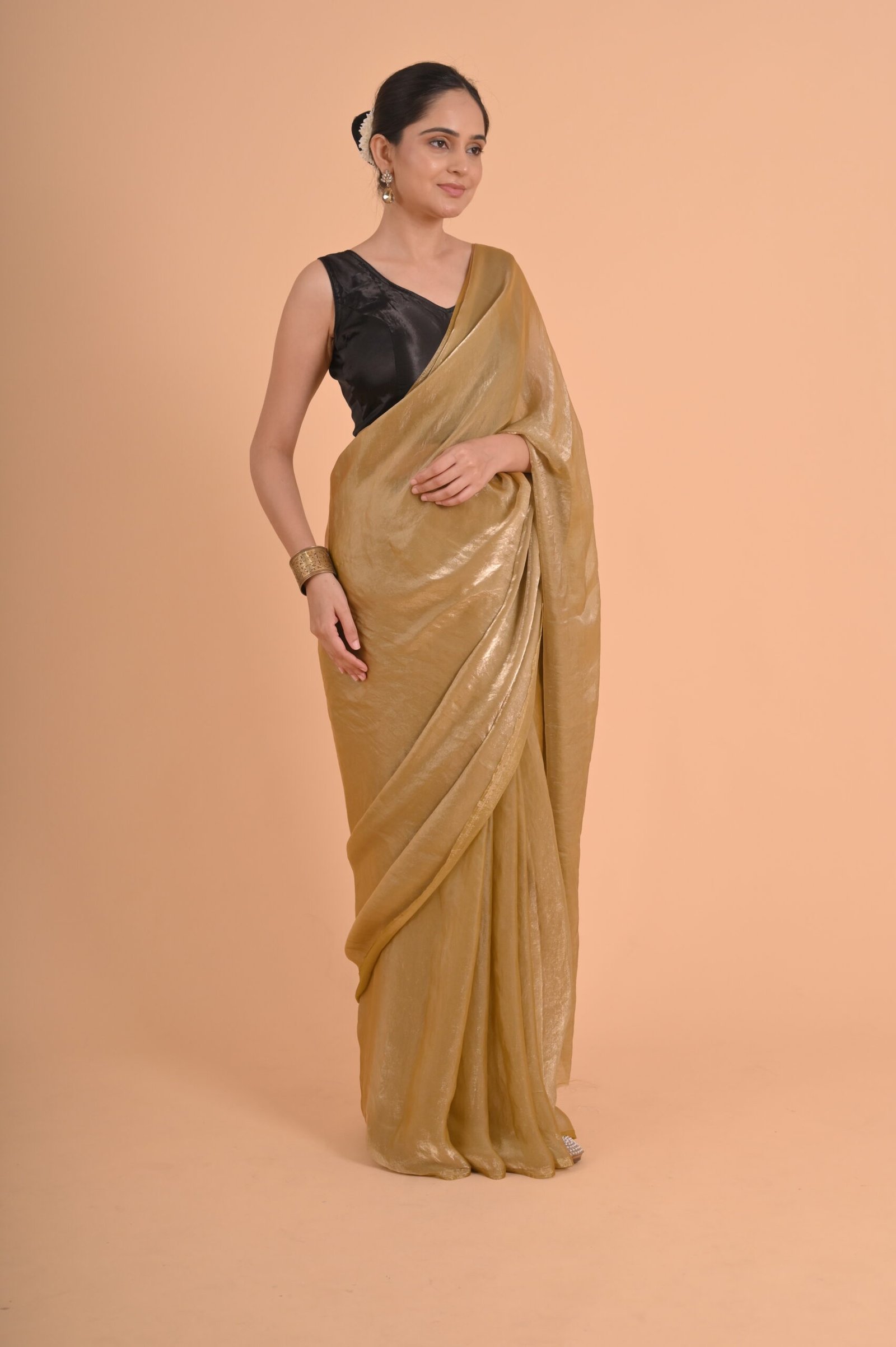 FENDY PLAIN+FENDY SAREE