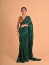 PURE BANARASI(V NECK) +FENDY SAREE